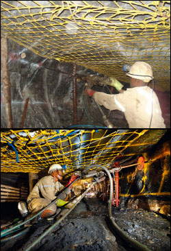 Custom mining safety nets